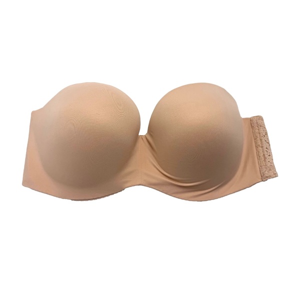 Chantelle Norah Comfort Strapless Bra 38DD Cafe (No straps) - Picture 3 of 6